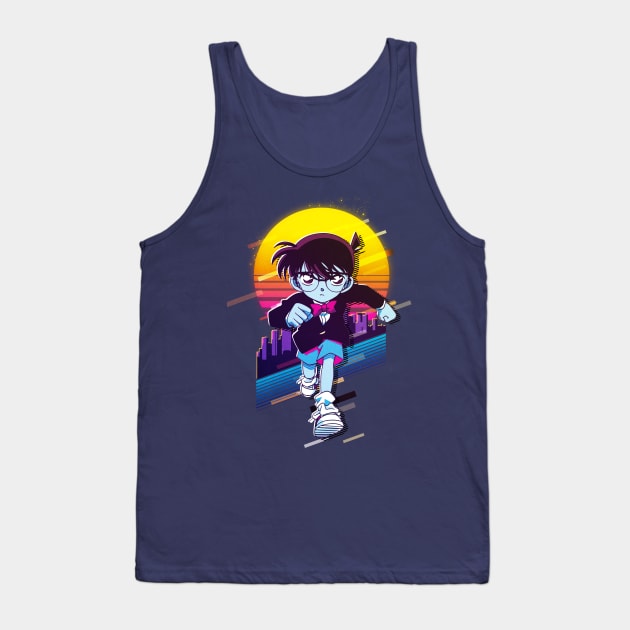 Detective Conan Tank Top by 80sRetro